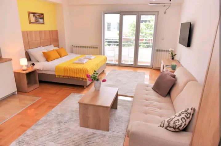 Milica Apartments Skopje Esterno foto