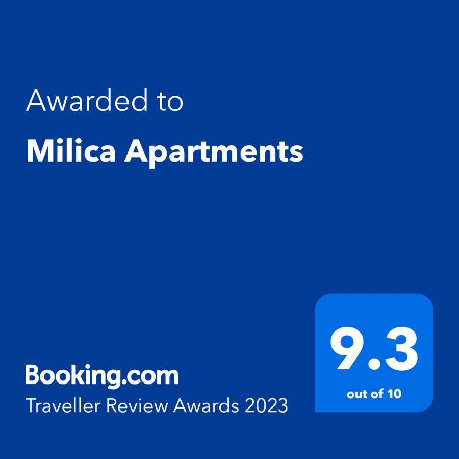 Milica Apartments Skopje Esterno foto